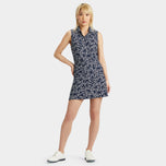 G/Fore Damen Stardust Silky Tech Nylon ärmelloses Golfpolo – Twilight