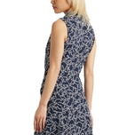 G/Fore Damen Stardust Silky Tech Nylon ärmelloses Golfpolo – Twilight