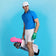 G/Vordere bestickte Tech -Trikot -Golf -Polo -Hemd - Lissabon
