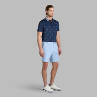 G/Vordere bestickte Tech -Trikot -Golf -Polo -Hemd - Twilight