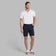 G/Vorderfutterstreifen Fine Tech Trikot Golf Polo -Hemd - Rouge