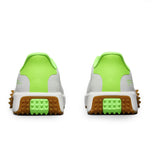 G/vorg.112 perforierte Ledergolfschuhe - Schnee/Gecko