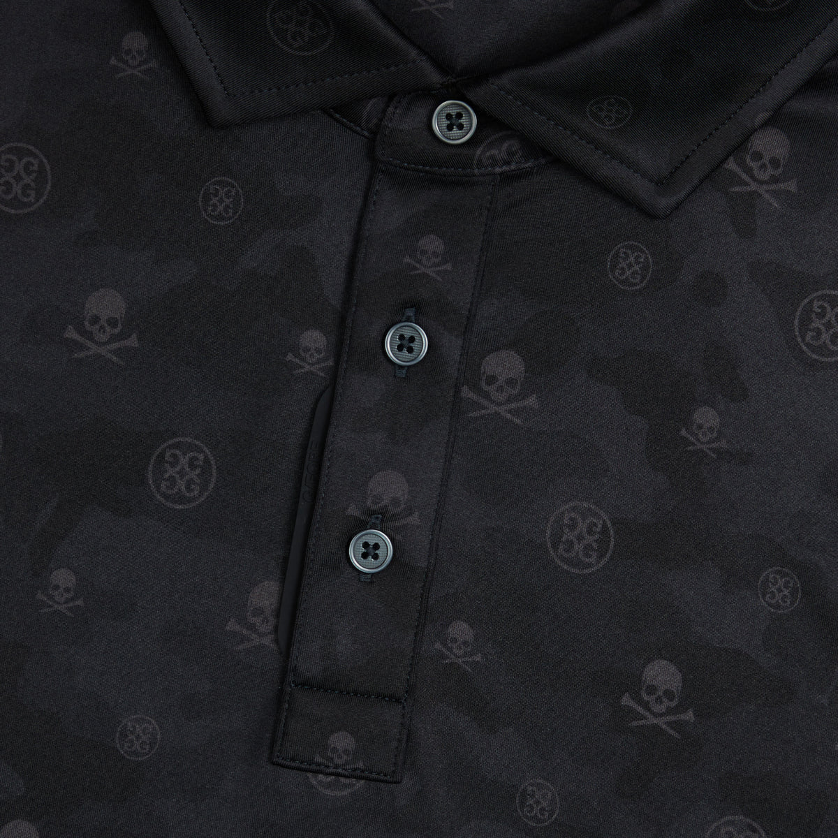 G/Vorder -Ikon -Tech -Jersey -Golfpolo -Shirt - Onyx