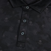G/Vorder -Ikon -Tech -Jersey -Golfpolo -Shirt - Onyx
