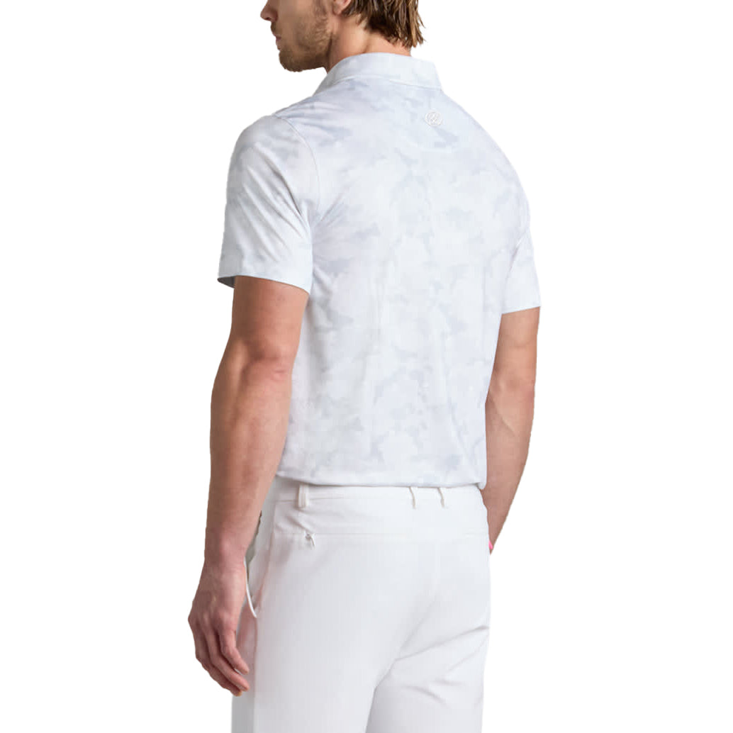 G/Vornikon -Tech -Jersey Golf Polo -Hemd - Schnee