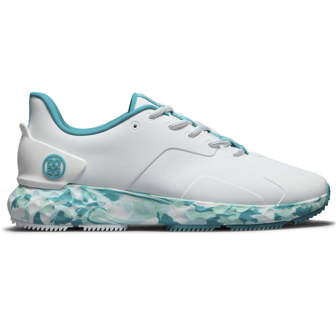 G/vor MG4+ monochrome Camo -Golfschuhe - Schnee/Sirene