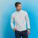 G/Vornapferhybrid -Stretchgolfjacke - Nimbus