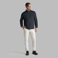 G/Vornapferhybrid -Stretchgolfjacke - Onyx