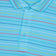 G/Vordere Multi -Streifen -Tech Pique Performance Golf Polo -Hemd - Brise