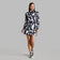 G/Vordere Frauen Blur Blural Print Tech Jersey Golf Skort - Onyx