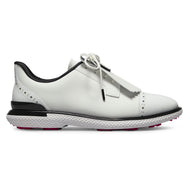 G/Vordere Frauenbrogue Cap Toe Kiltie Gallivan2r Golfschuhe - Schnee/Onyx