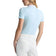 G/Vordere der karierten Kragen mit Ribbed -Tech -Golfpolo -Hemd von Frauen - Tagesanbruch