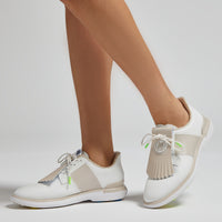 G/Vordere Gallivan2r Side Stripe Golfschuhe - Schnee/Stein