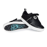 G/Vordere Frauen Kiltie -Distren Golfschuhe - Onyx
