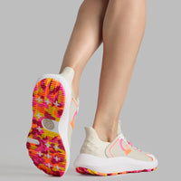 G/Vordere Frauen MG4X2 Hybrid Cross Trainer Golfschuhe - Stein/Multi