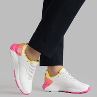 G/ Vordere Frauen MG4+ Golfschuhe - Schnee/ Brunnen Ombre (Kopie)