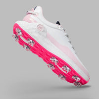 G/Vordere MG4+ O2 G/Lock -Golfschuhe - Schnee/Erröten