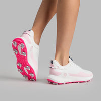 G/Vordere MG4+ O2 G/Lock -Golfschuhe - Schnee/Erröten