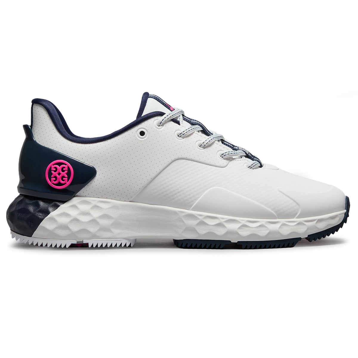 G/Vordere Perforatierte MG4+ Golfschuhe - Schnee/Twilight