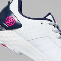 G/Vordere Perforatierte MG4+ Golfschuhe - Schnee/Twilight