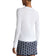 G/vor Frauen Pointelle G Crewneck Golfpullover - Schnee