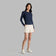 G/Vordere Pointelle G Crewneck Golfpullover - Twilight