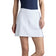 G/Vordere Frauen -Seitenstreifen Stretch Scuba Golf Skort - Schnee