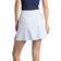 G/Vordere Frauen -Seitenstreifen Stretch Scuba Golf Skort - Schnee