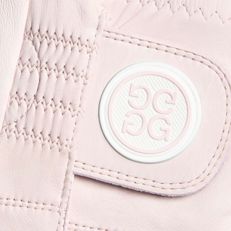 G/Vordere der Signatur der Frauen rechts Golfhandschuh - Erröten