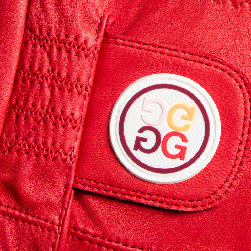 G/Vordere Signature für Frauen links Golfhandschuh - Lava