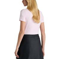 G/Vordere Seides Tech für Frauen 1/4 Zip Golf Polo -Hemd - Erröten