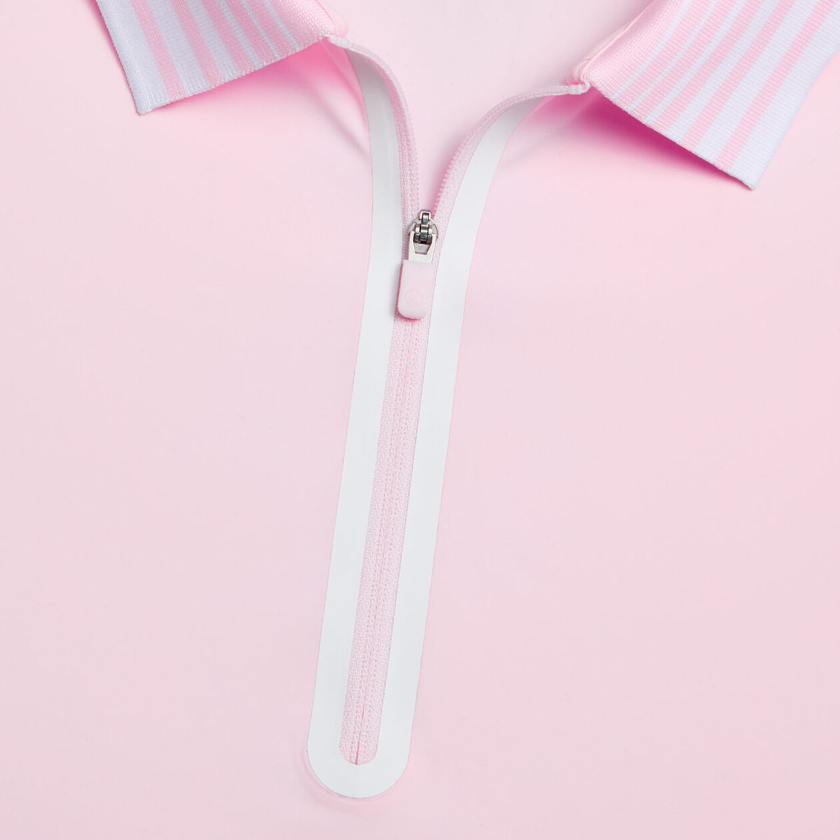 G/Vordere Seides Tech für Frauen 1/4 Zip Golf Polo -Hemd - Erröten