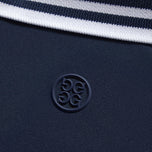 G/Vordere Seides Tech für Frauen 1/4 ZIP Langarm Golf Polo -Hemd - Twilight