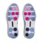 G/Fore Women's Tuxedo Stripe Gallivan2r Kiltie Golf Shoes - Snow/Twilight