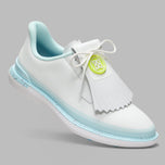 G/Fore Women's Tuxedo Stripe Stippled Gallivan2r Kiltie Golf Shoes - Snow/Daybreak
