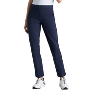 G/Vordere DOUPLE -Strick -Stretch -Zigarettenbeingolfhose für Frauen - Twilight