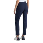 G/Vordere DOUPLE -Strick -Stretch -Zigarettenbeingolfhose für Frauen - Twilight