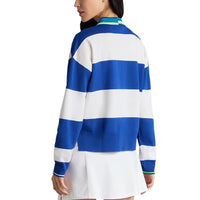 G/Vordere Frauen Happy G's Merion Wool Rugby Pullover - Lissabon