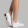 G/Fore Women's G.112 Perforated Leather Kiltie Golf Shoes - Snow/Blush