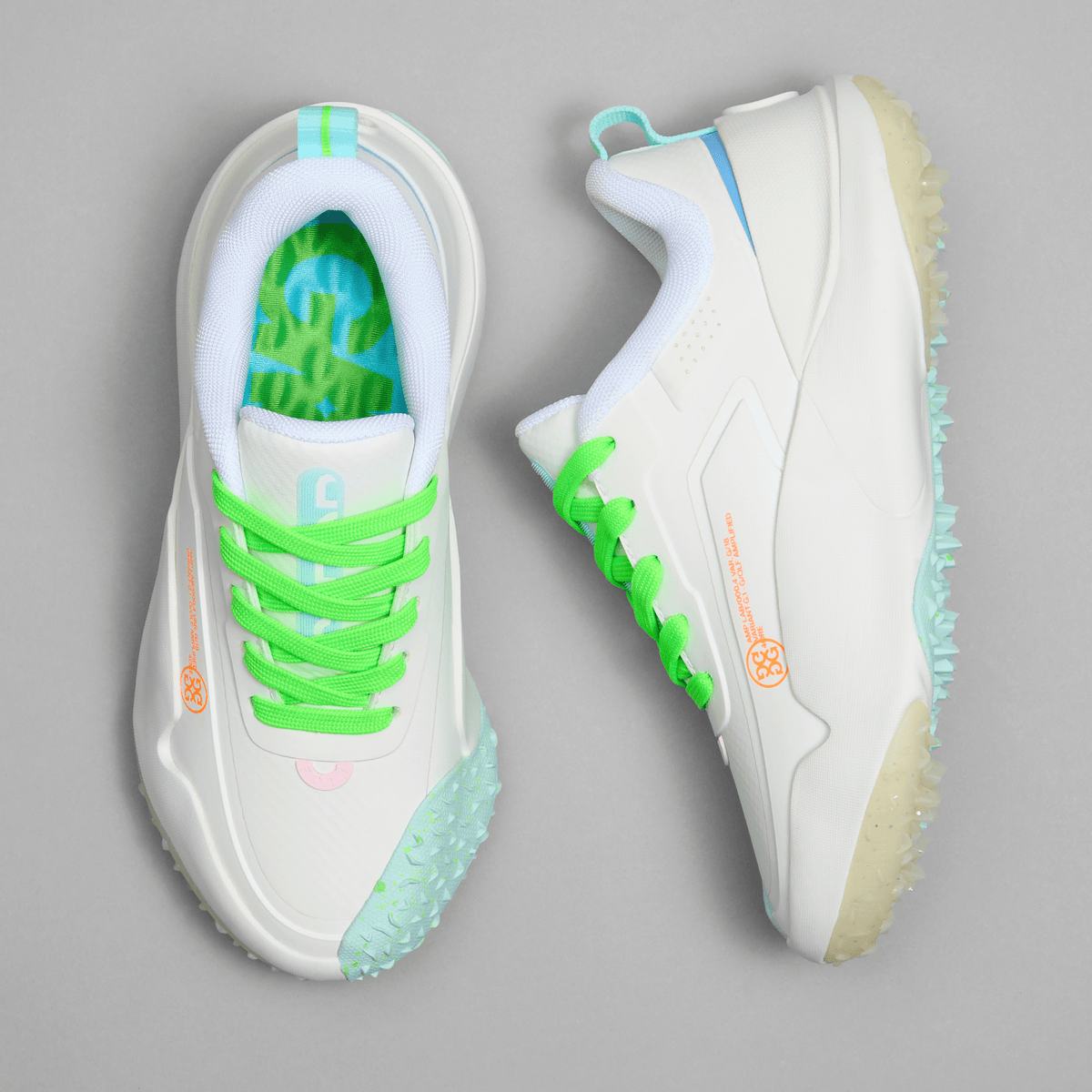 G/vor Frauen G/18 Golfschuhe - Schnee/Multi