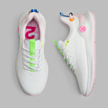 G/Fore Damen MG4+ O2 Perforierte Golfschuhe – Schnee/Multi