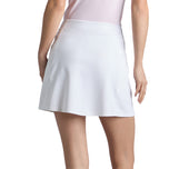 G/Fore Women's Knockout A-Line Golf Skort - Snow