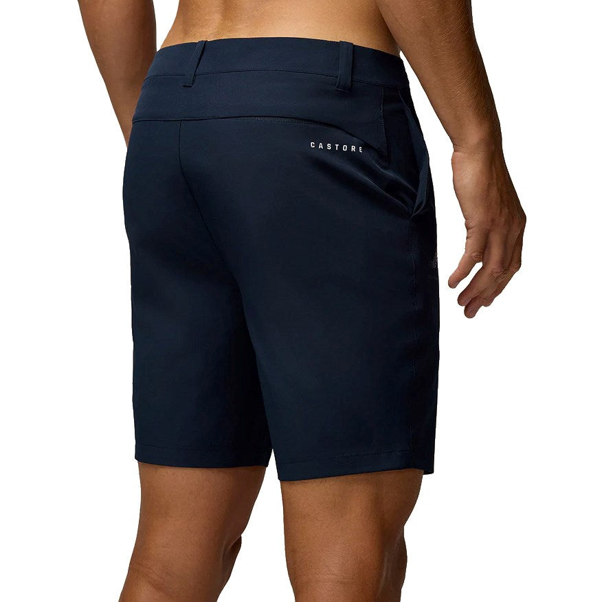 Castore Lightweight Club Golf Shorts - Marine/Weiß