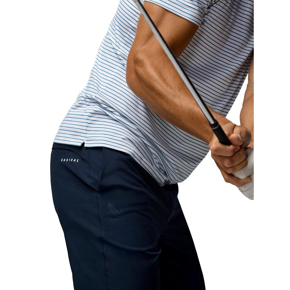 Castore Lightweight Club Golf Shorts - Marine/Weiß