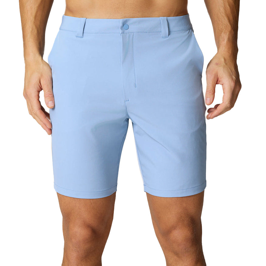 Castore Lightweight Club Golf Shorts - Sky Blue/ Mitternacht Marine