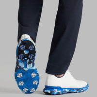 G/Vordere Gallivanter Camo Sohle Leder Golfschuhe - Schnee/Mosaik (Kopie)