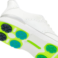 G/ Vordere Gallivan2r Brogue Sattel Golfschuhe - Schnee/ Nimbus