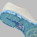 G/Vordere Gallivanter Camo Sohle Leder Golfschuhe - Schnee/Mosaik