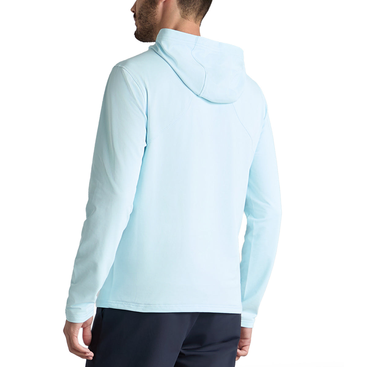 G/vorgewinktes Tech Golf Hoodie - Tagesanbruch