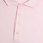 G/Fore Hydrangea Tech Jersey Golf Polo Shirt - Blush